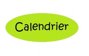 Première version du calendrier