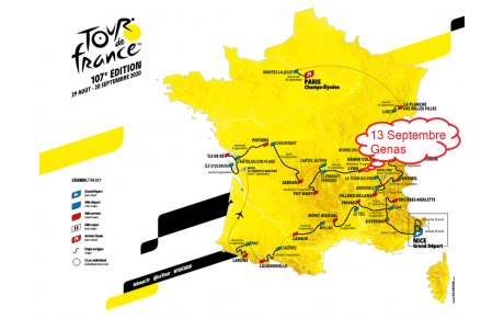 Tour de France à Genas