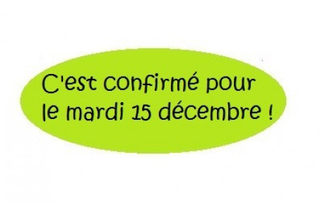 Modification du calendrier