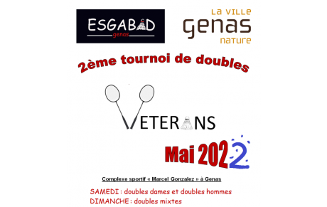 2ème tournoi vétéran de Genas