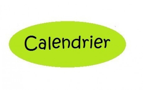 Première version du calendrier